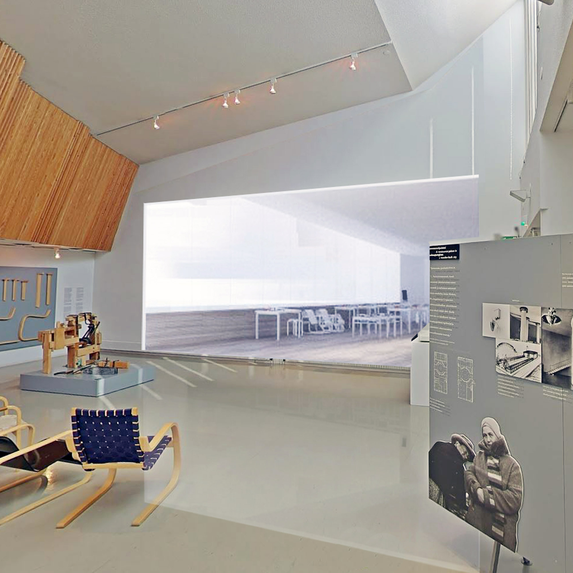 Alvar Aalto Museum extension proposal | Biomorphis